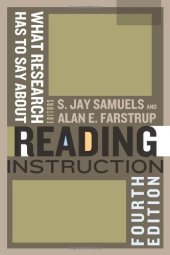 book What Research Has to Say About Reading Instruction