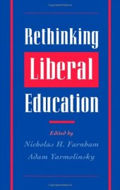 book Rethinking Liberal Education