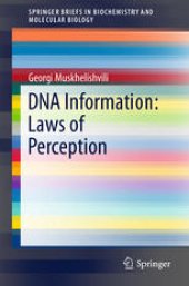 book DNA Information: Laws of Perception