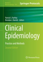 book Clinical Epidemiology: Practice and Methods