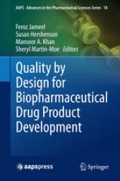 book Quality by Design for Biopharmaceutical Drug Product Development