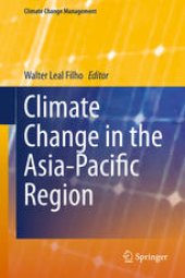 book Climate Change in the Asia-Pacific Region