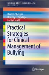 book Practical Strategies for Clinical Management of Bullying