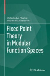 book Fixed Point Theory in Modular Function Spaces