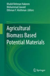 book Agricultural Biomass Based Potential Materials