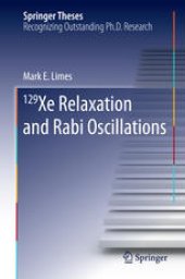 book 129 Xe Relaxation and Rabi Oscillations