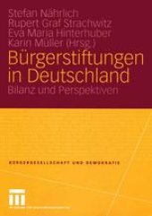 book Bürgerstiftungen in Deutschland: Bilanz und Perspektiven