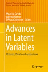 book Advances in Latent Variables: Methods, Models and Applications