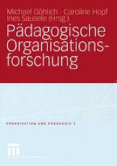 book Pädagogische Organisationsforschung