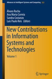 book New Contributions in Information Systems and Technologies: Volume 1