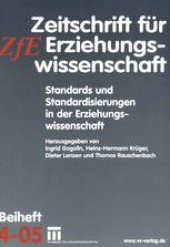 book Standards und Standardisierungen in der Erziehungswissenschaft