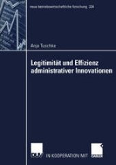 book Legitimität und Effizienz administrativer Innovationen