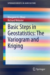 book Basic Steps in Geostatistics: The Variogram and Kriging