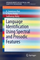 book Language Identification Using Spectral and Prosodic Features