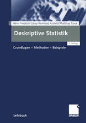 book Deskriptive Statistik: Grundlagen — Methoden — Beispiele