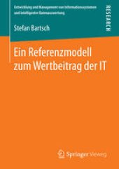 book Ein Referenzmodell zum Wertbeitrag der IT