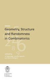 book Geometry, Structure and Randomness in Combinatorics