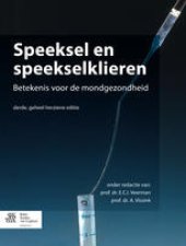 book Speeksel en speekselklieren: Betekenis voor de mondgezondheid