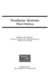 book Нелинейные системы