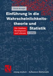 book Einführung in die Wahrscheinlichkeitstheorie und Statistik