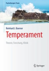 book Temperament: Theorie, Forschung, Klinik