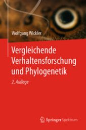 book Vergleichende Verhaltensforschung und Phylogenetik