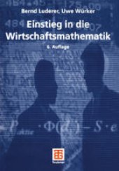 book Einstieg in die Wirtschaftsmathematik