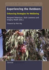 book Experiencing the Outdoors: Enhancing Strategies for Wellbeing