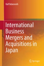 book International Business Mergers and Acquisitions in Japan