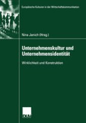 book Unternehmenskultur und Unternehmensidentität: Wirklichkeit und Konstruktion