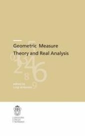 book Geometric Measure Theory and Real Analysis