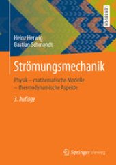 book Strömungsmechanik: Physik – mathematische Modelle – thermodynamische Aspekte