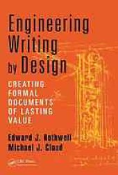 book Engineering writing by design : creating formal documents of lasting value