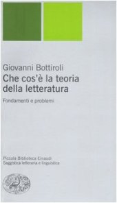 book Che cos'è la teoria della letteratura. Fondamenti e problemi