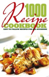 book 1000 Recipe Cookbook