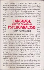 book Language and the Origins of Psychoanalysis