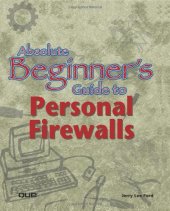 book Absolute Beginner's Guide to Personal Firewalls