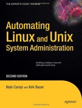 book Automating Linux and Unix System Administration