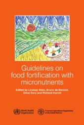 book Guidelines on food fortification with micronutrients