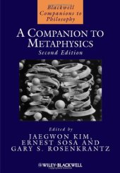 book A Companion to Metaphysics