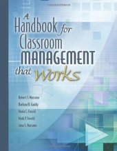 book Handbook for Classroom Management That Works