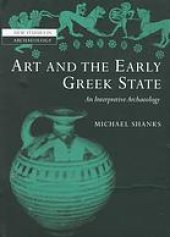 book Art and the Greek city state : an interpretive archaeology