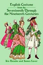 book English costume from the seventeenth through the nineteenth centuries