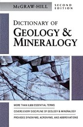 book Dictionary of Geology & Mineralogy