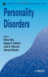 book Personality Disorders