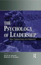 book The Psychology of Leadership: New Perspectives and Research