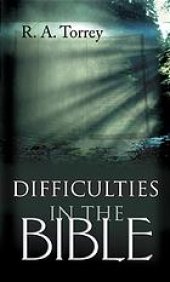 book Difficulties in the Bible