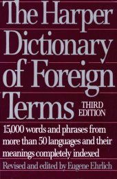 book The Harper Dictionary of Foreign Terms