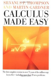 book Calculus Made Easy