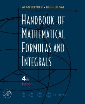 book Handbook of Mathematical Formulas and Integrals, Fourth Edition